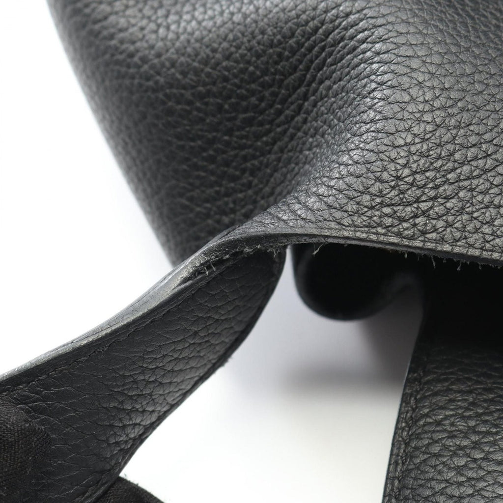Hermes Handbag Picotin Lock MM Black Leather — view 8