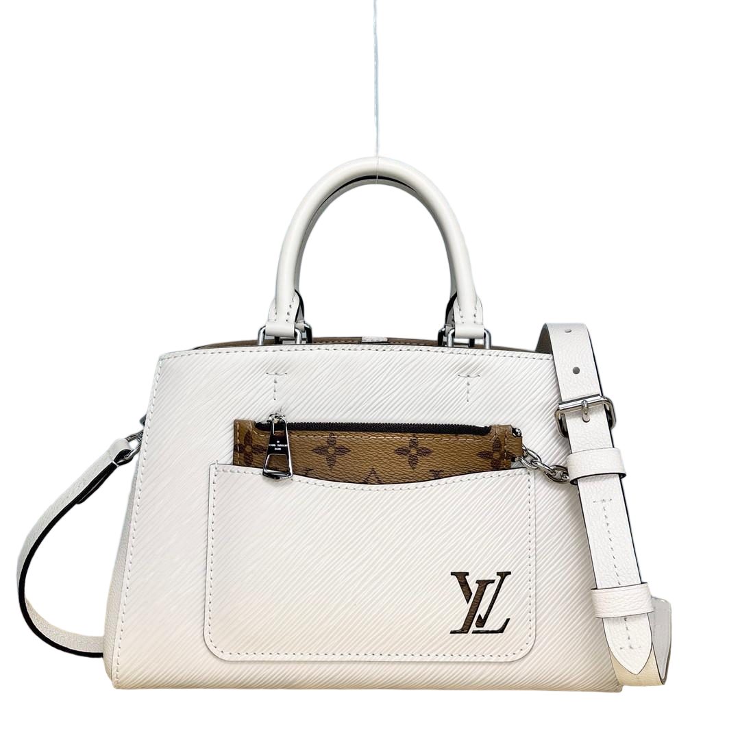 Louis Vuitton IC Epi Marelle Tote Bag BB Handle Beige