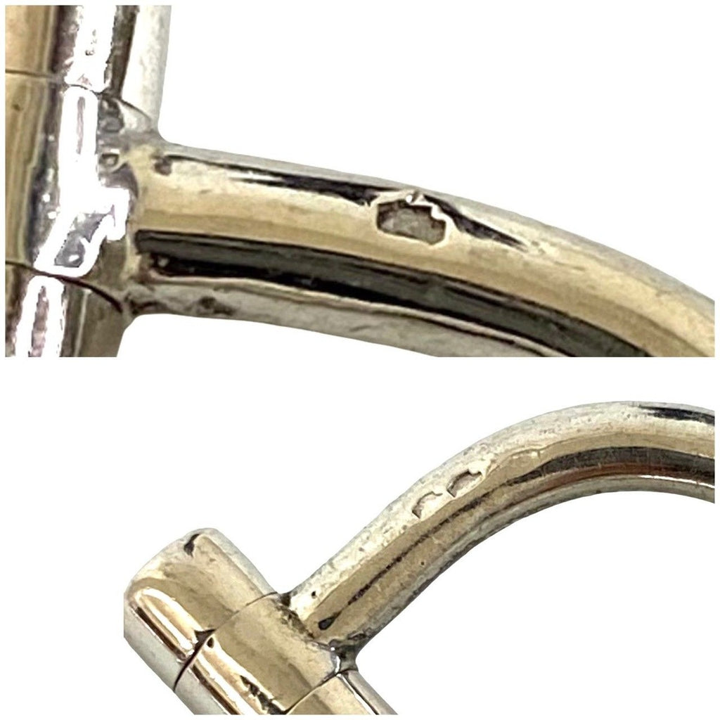 Hermes Horsebit Belt Motif Bracelet Bangle — view 3
