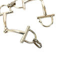 Hermes Horsebit Belt Motif Bracelet Bangle — view 4