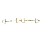 Hermes Horsebit Belt Motif Bracelet Bangle — view 6