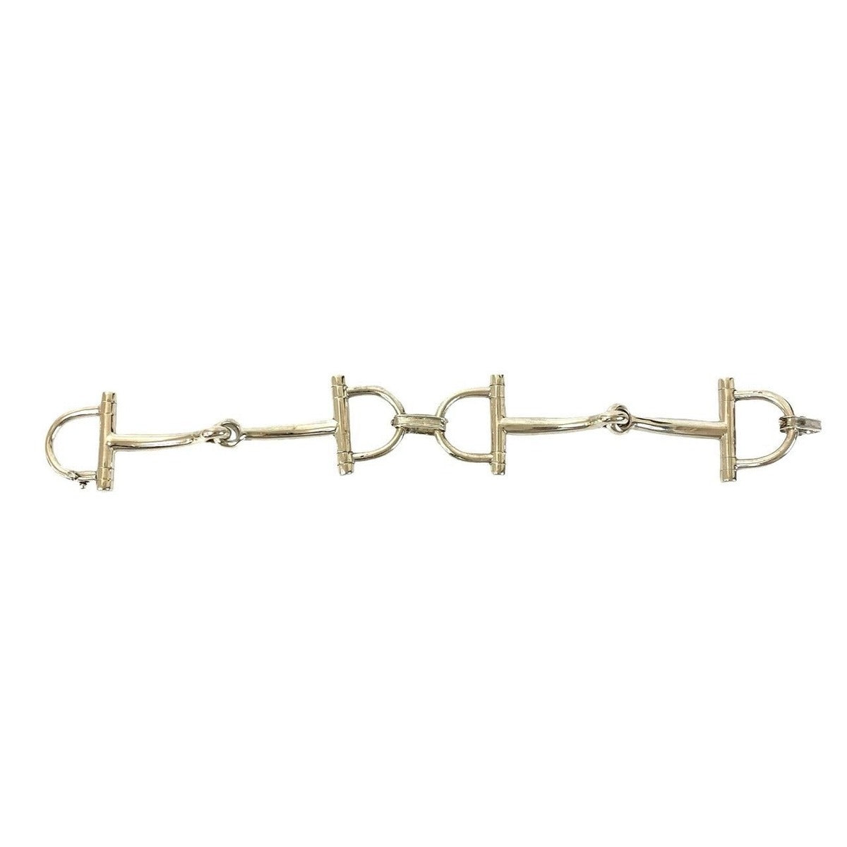 Hermes Horsebit Belt Motif Bracelet Bangle — view 6