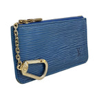 Louis Vuitton Coin Case Epi Pochette Cles Toledo Blue — view 2