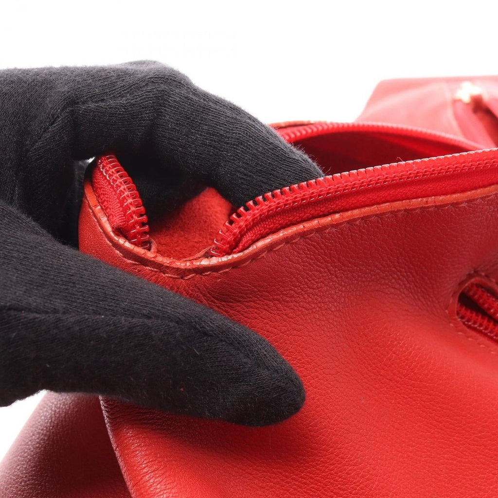 Loewe Backpack Anton Red Leather — view 9