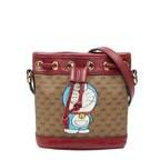 Gucci Doraemon Micro GG Supreme Mini Bucket Bag Crossbody — view 2