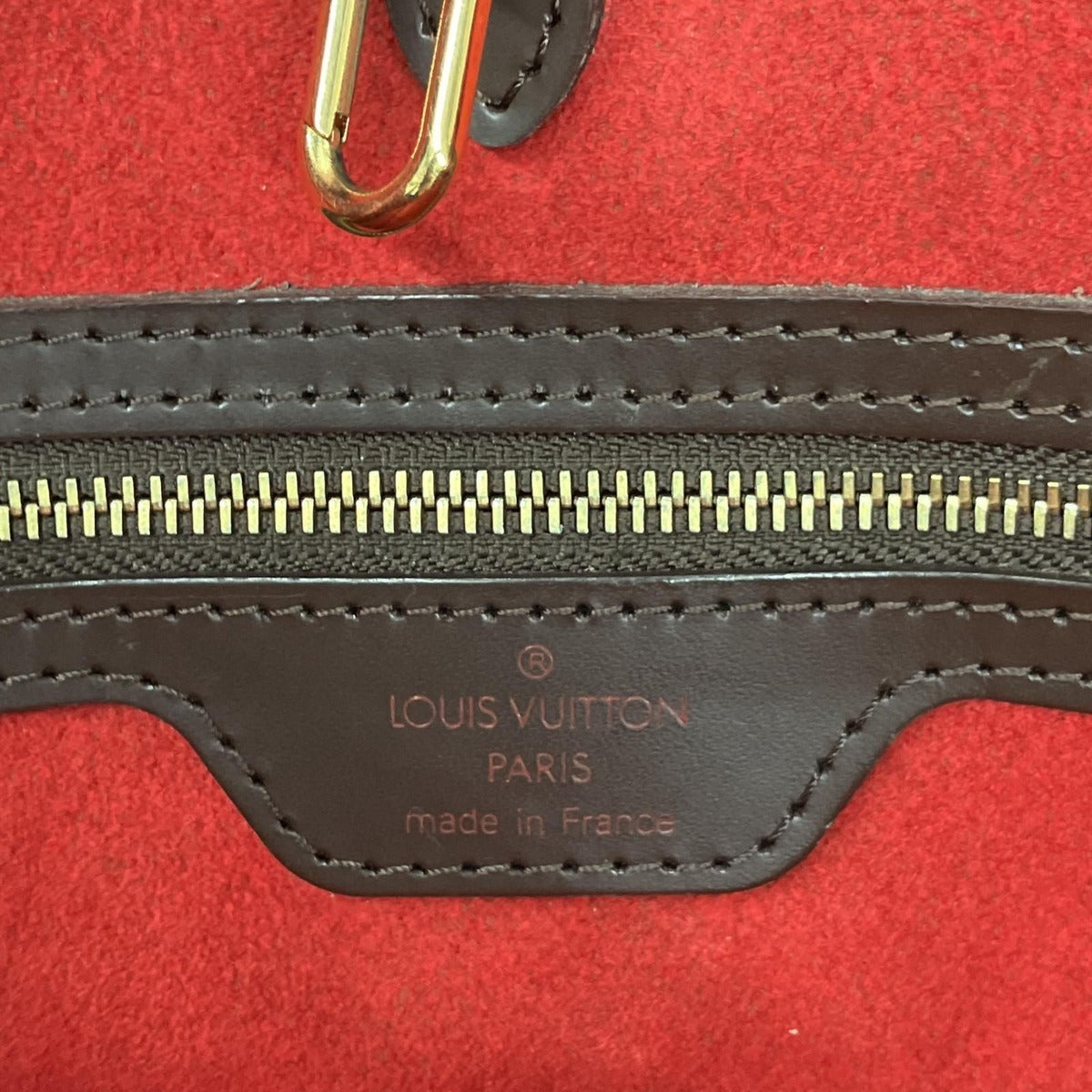 Louis Vuitton Handbag Damier Hampstead PM Brown — view 7
