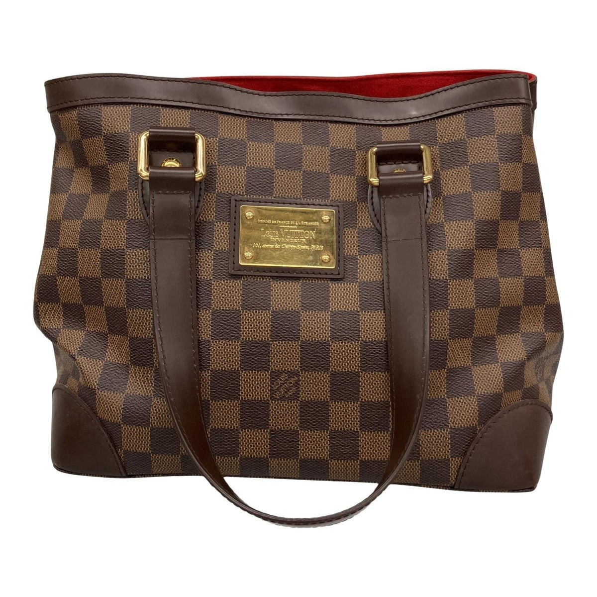Louis Vuitton Handbag Damier Hampstead PM Brown
