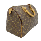 Louis Vuitton Handbag Monogram Speedy 30 Brown — view 2