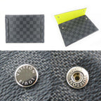 Louis Vuitton Second Bag Alpha Triple Pouch Damier Graphite Gray Black — view 5