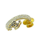 Chanel Brooch Pin Badge Accessories Coco Mark Moon Crescent GP — view 3