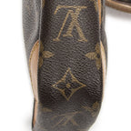 Louis Vuitton Danube Brown Monogram Canvas Shoulder Bag — view 8