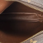 Louis Vuitton Danube Brown Monogram Canvas Shoulder Bag — view 9