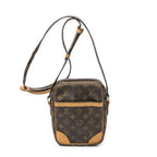 Louis Vuitton Danube Brown Monogram Canvas Shoulder Bag