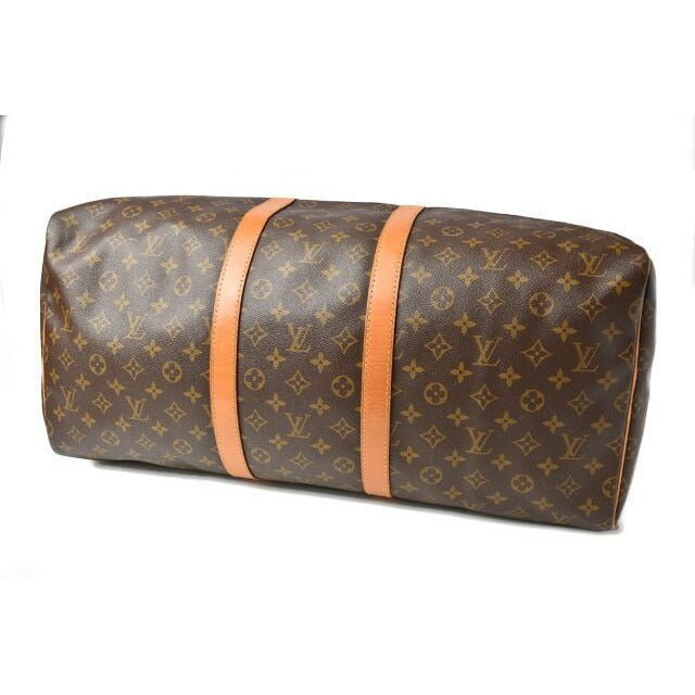 Louis Vuitton Keepall Boston Bag 55 Monogram — view 9