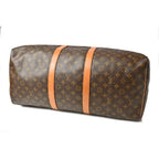 Louis Vuitton Keepall Boston Bag 55 Monogram — view 9