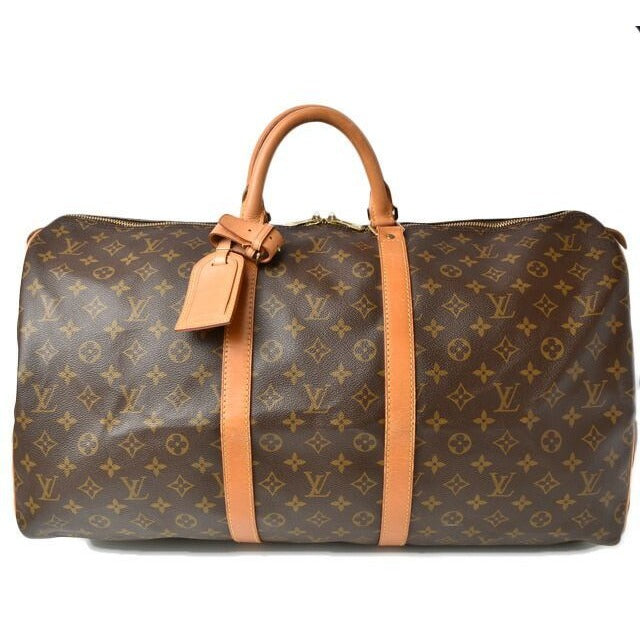 Louis Vuitton Keepall Boston Bag 55 Monogram