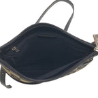 Loewe Anagram Canvas Shoulder Bag Beige Black — view 6