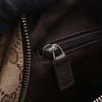 Gucci Backpack GG Canvas Beige Dark Brown — view 5