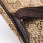 Gucci Backpack GG Canvas Beige Dark Brown — view 9