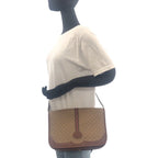 Gucci Vintage Sherry Line Brown Gold Hardware Leather 001 103 0551 — view 7