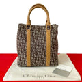 Christian Dior Trotter Pattern Leather