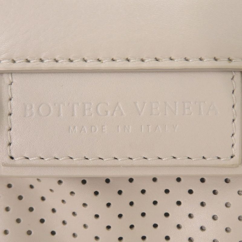 Bottega Veneta Reggello Leather Ivory Shoulder Bag White 0413 — view 8