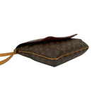 Louis Vuitton Vintage Musette Leather Shoulder Bag Pochette Sacoche Brown 63385 — view 8