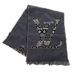 Louis Vuitton Two Sided Wool Echarpe Monogram Scarf Grey 1799