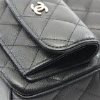 Chanel Backpack Quilted Black Caviar Leather — view 7