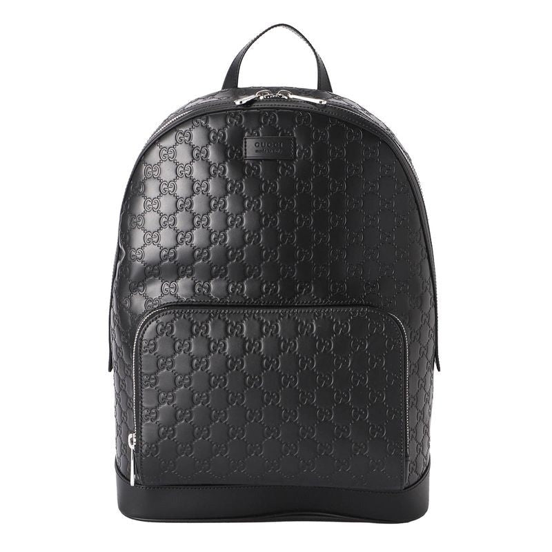 Gucci Backpack Guccissima Black
