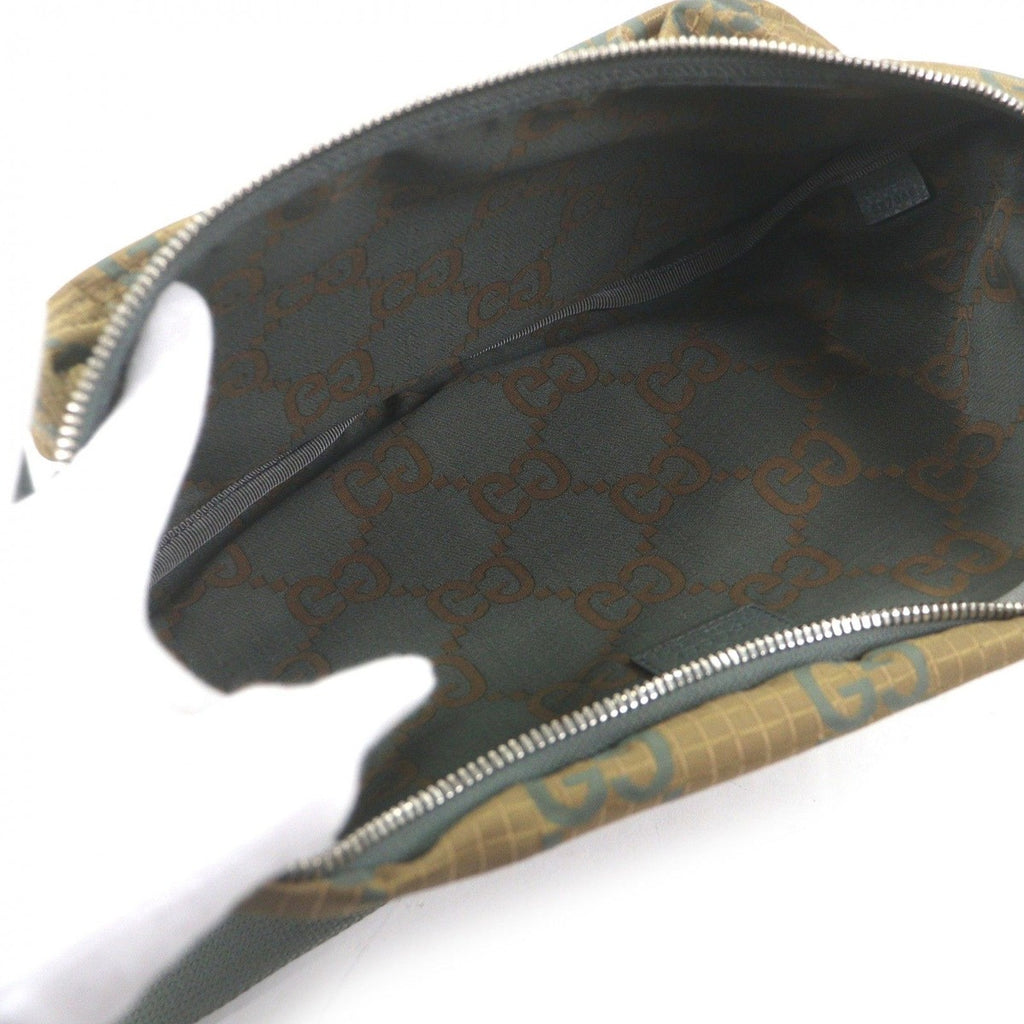 Gucci Ripstop Nylon GG Logo All Over Pattern with Patch Belt Bag — view 4