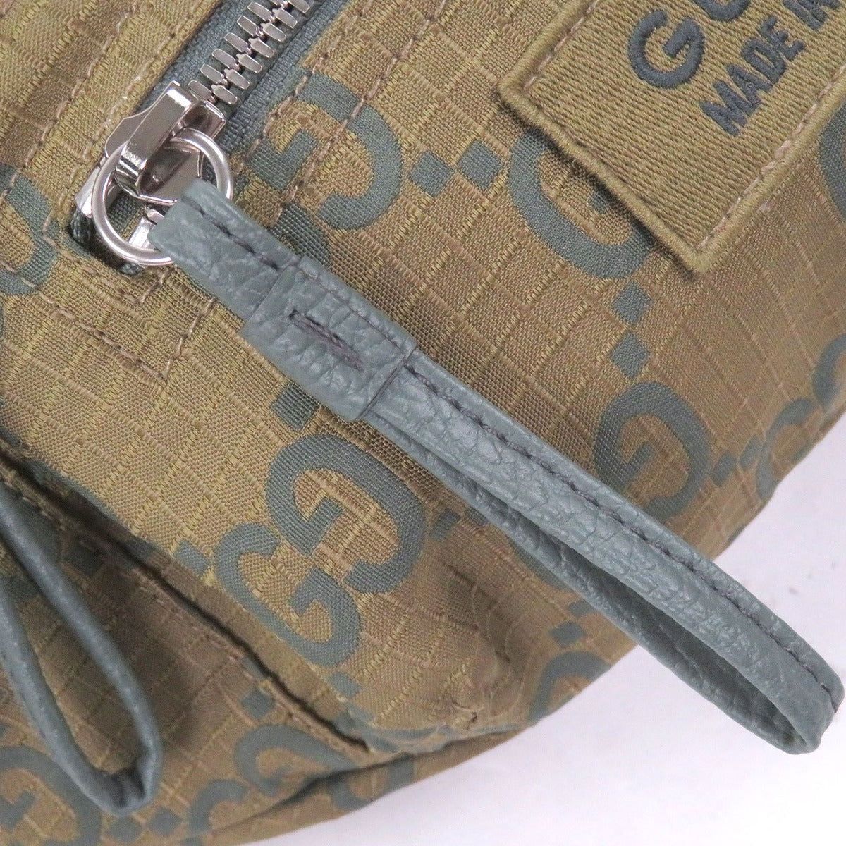 Gucci Ripstop Nylon GG Logo All Over Pattern with Patch Belt Bag — view 7
