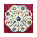 Hermes Carre 40 qu Importe le Flacon Perfume Bottle Silk Scarf