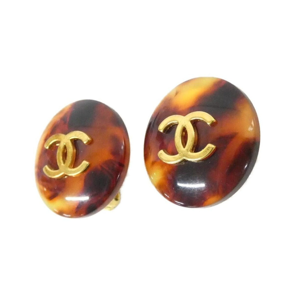 Chanel Vintage Earrings Gold — view 2