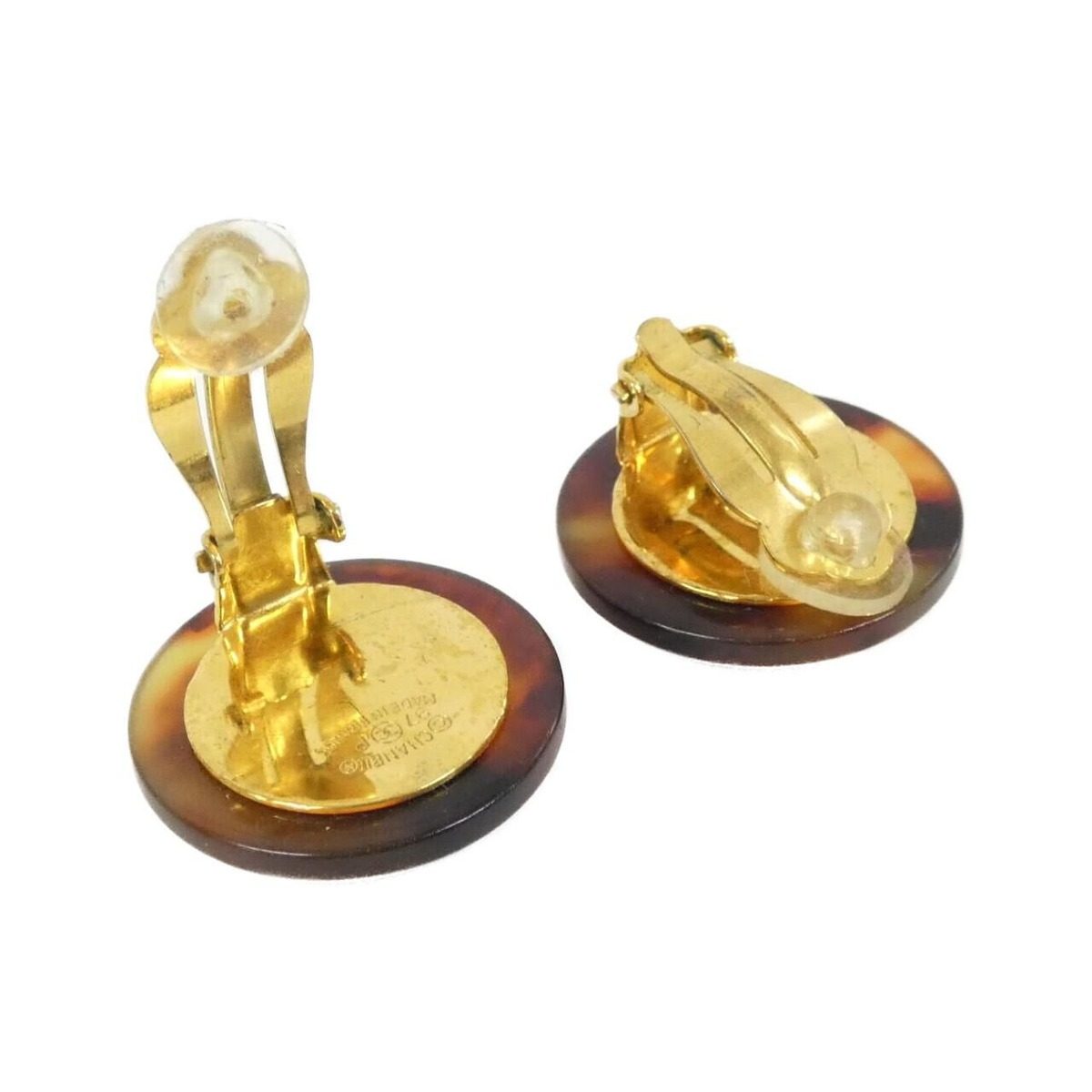Chanel Vintage Earrings Gold — view 3