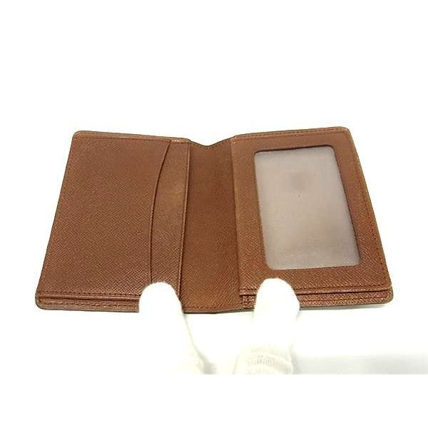 Louis Vuitton Card Case Japan Sangapur Brown Monogram — view 4