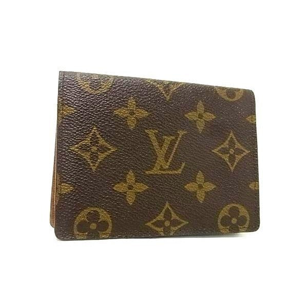 Louis Vuitton Card Case Japan Sangapur Brown Monogram