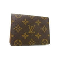 Louis Vuitton Card Case Japan Sangapur Brown Monogram