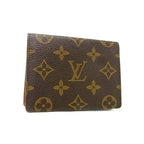 Louis Vuitton Card Case Japan Sangapur Brown Monogram