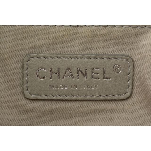 Chanel Tote Shoulder Bag 2-Way Beige Brown — view 6