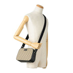Gucci Shoulder Bag GG Supreme Beige Black — view 6