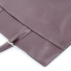 Hermes Tote White Bus GM Leather Brown — view 2