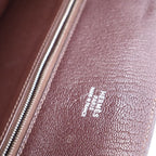 Hermes Tote White Bus GM Leather Brown — view 9