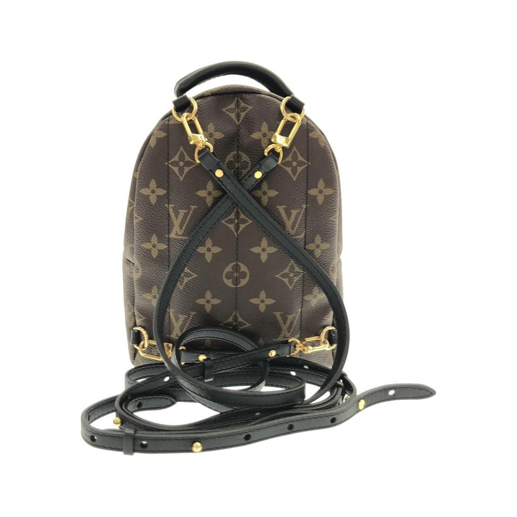 Louis Vuitton Monogram Palm Springs Backpack Mini Sac Brown Marron — view 2