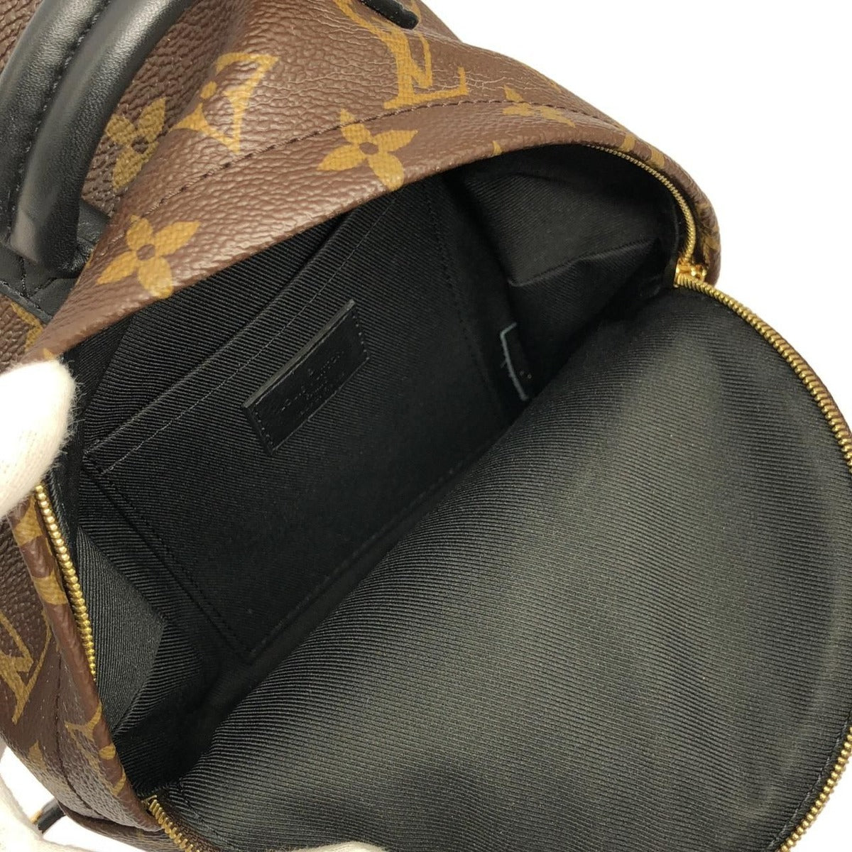 Louis Vuitton Monogram Palm Springs Backpack Mini Sac Brown Marron — view 6