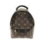 Louis Vuitton Monogram Palm Springs Backpack Mini Sac Brown Marron