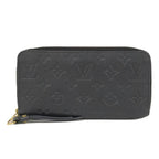 Louis Vuitton Zippy Wallet Zip Around Monogram Empreinte Noir Black