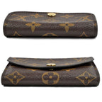 Louis Vuitton Porte Monnaie Rosalie Fuchsia Bifold Wallet Coin Case — view 5