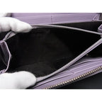 Gucci Craft Moon Leather Round Zipper Long Wallet Purple As4302 — view 4