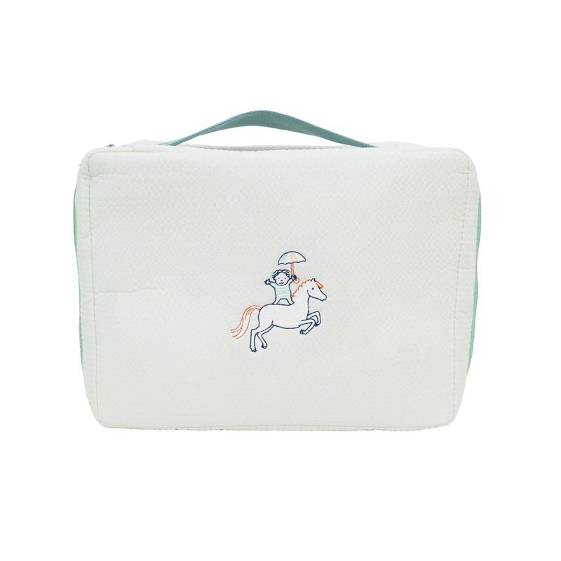 Hermes Gabriel To-go MM Handbag Pouch Veil Aqua — view 2